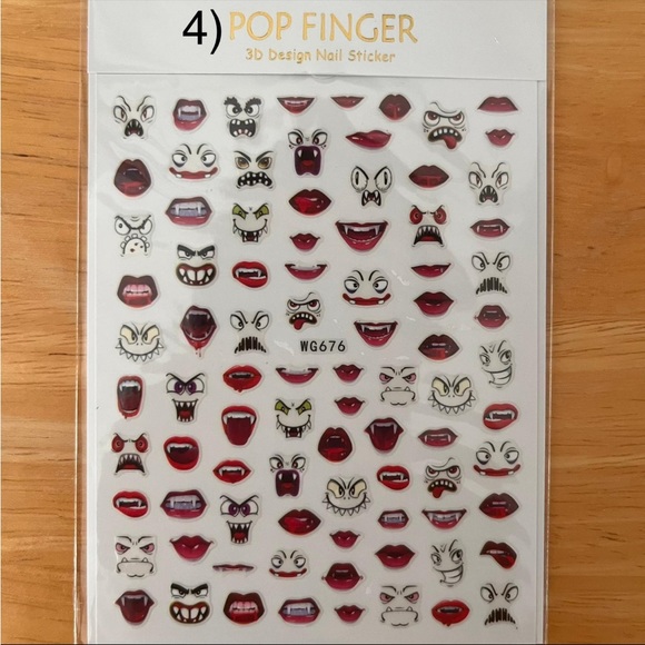 Halloween Nail Art Stickers - Picture 7 of 16